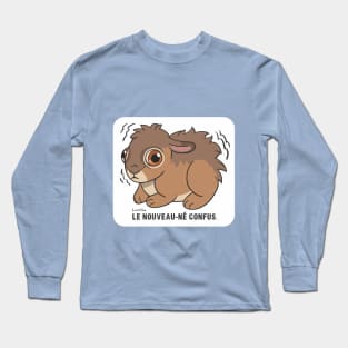 Le Nouveau-né Confus - FR - Lièvre D'Europe Long Sleeve T-Shirt